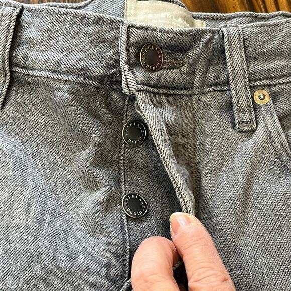 Everlane The Relaxed Straight Button Fly Jean High Rise Size 28 Long - Picture 4 of 12